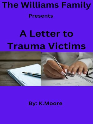 cover image of A Letter to Trauma Victims
